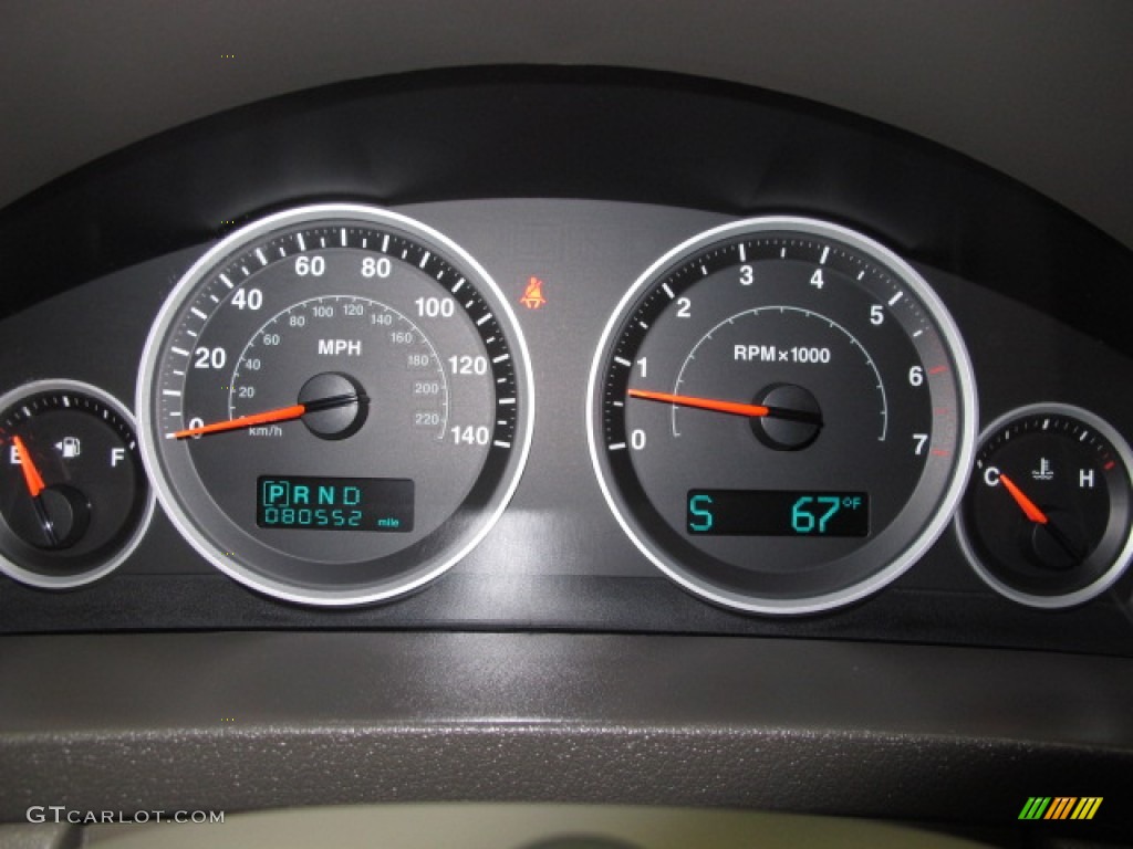 2005 Jeep Grand Cherokee Limited 4x4 Gauges Photo #65529893