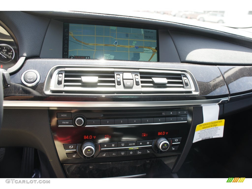 2012 7 Series 750Li Sedan - Dark Graphite Metallic / Black photo #6