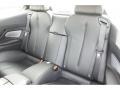 2012 BMW 6 Series Black Nappa Leather Interior Rear Seat Photo