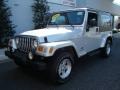 2005 Bright Silver Metallic Jeep Wrangler Unlimited 4x4  photo #2