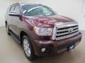 2011 Cassis Pearl Red Toyota Sequoia Limited 4WD  photo #1