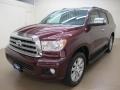 2011 Cassis Pearl Red Toyota Sequoia Limited 4WD  photo #4