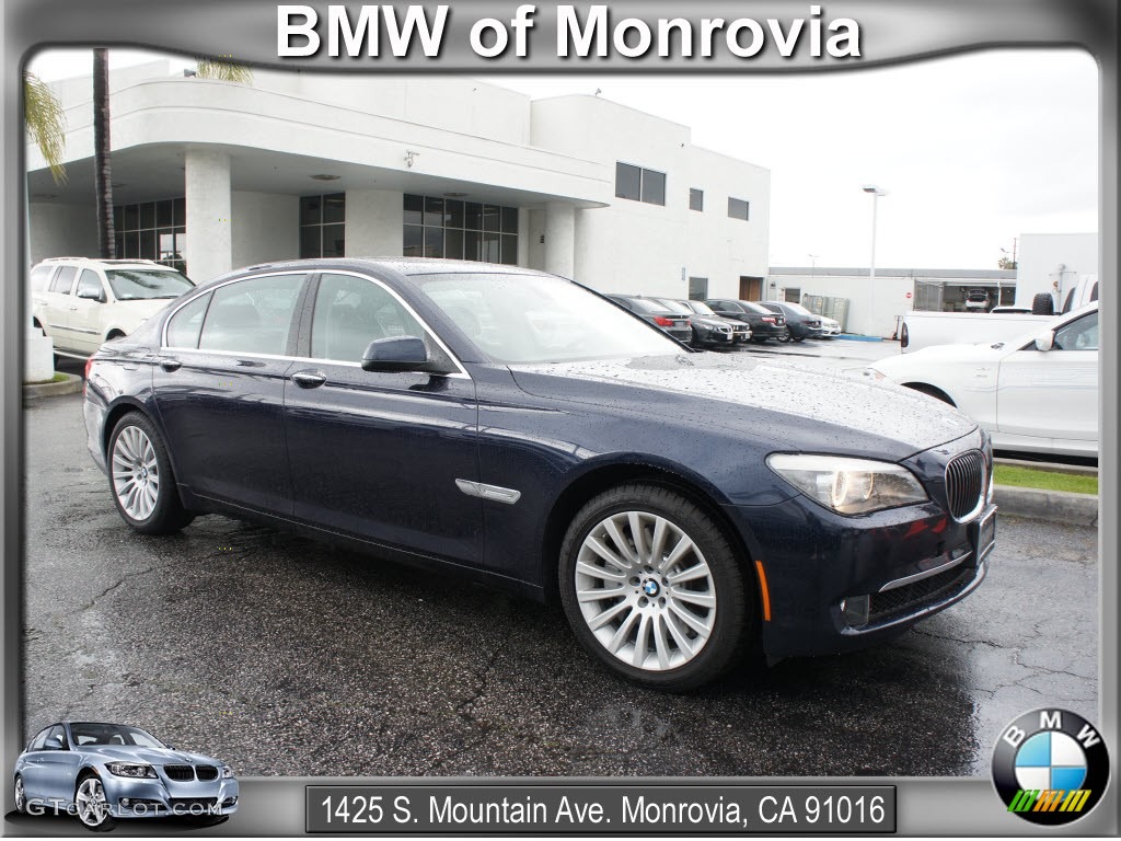 2012 7 Series 750Li Sedan - Imperial Blue Metallic / Black photo #1