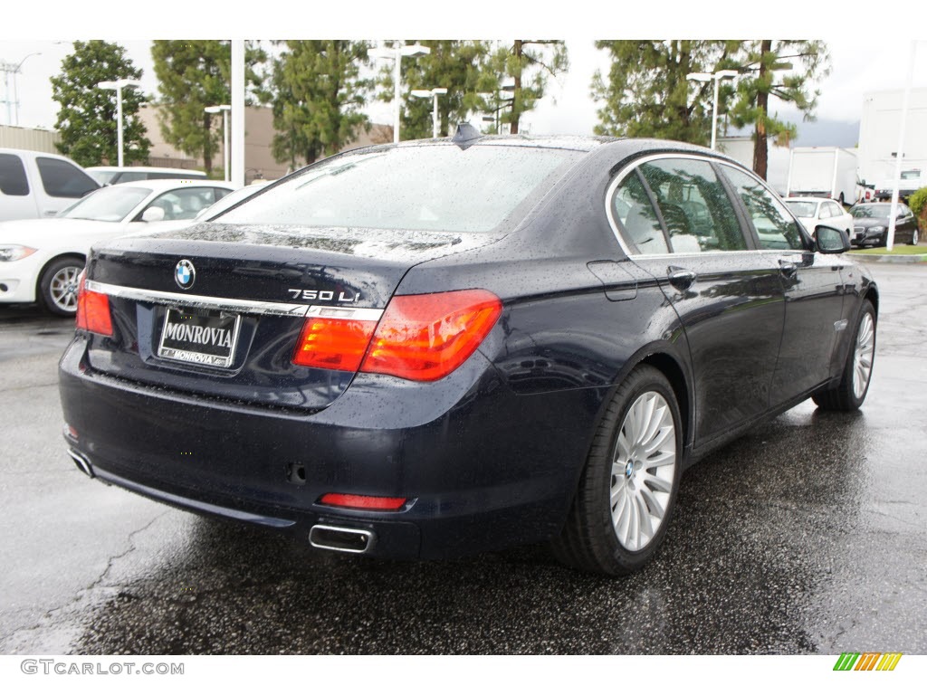 2012 7 Series 750Li Sedan - Imperial Blue Metallic / Black photo #2