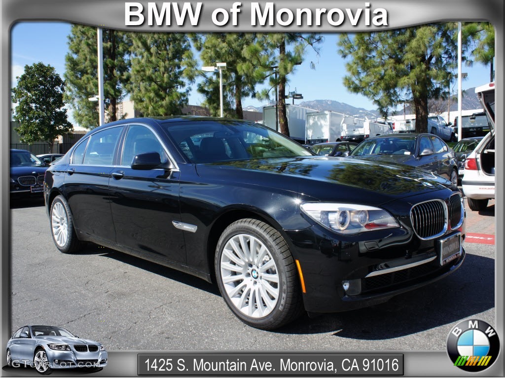 2012 7 Series 750Li xDrive Sedan - Jet Black / Black photo #1