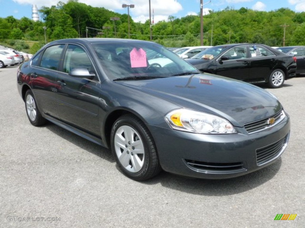 2011 Impala LS - Cyber Gray Metallic / Ebony photo #1