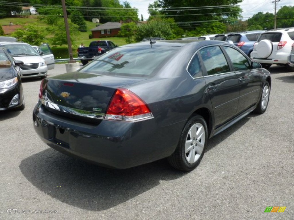 2011 Impala LS - Cyber Gray Metallic / Ebony photo #7