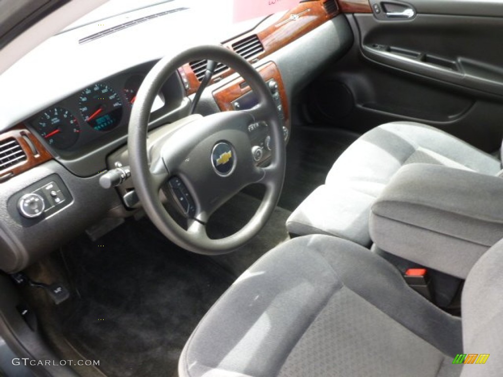 2011 Impala LS - Cyber Gray Metallic / Ebony photo #12