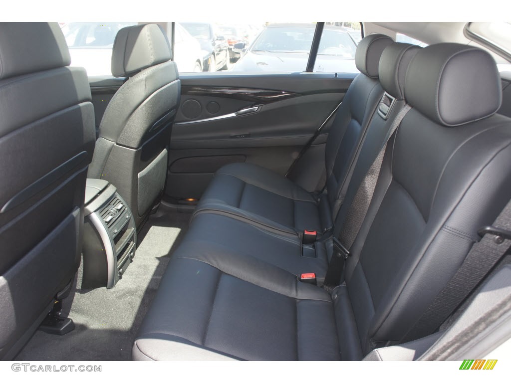 2012 BMW 5 Series 550i Gran Turismo Rear Seat Photo #65532446