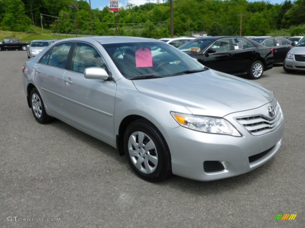 2010 Camry LE - Classic Silver Metallic / Ash Gray photo #1