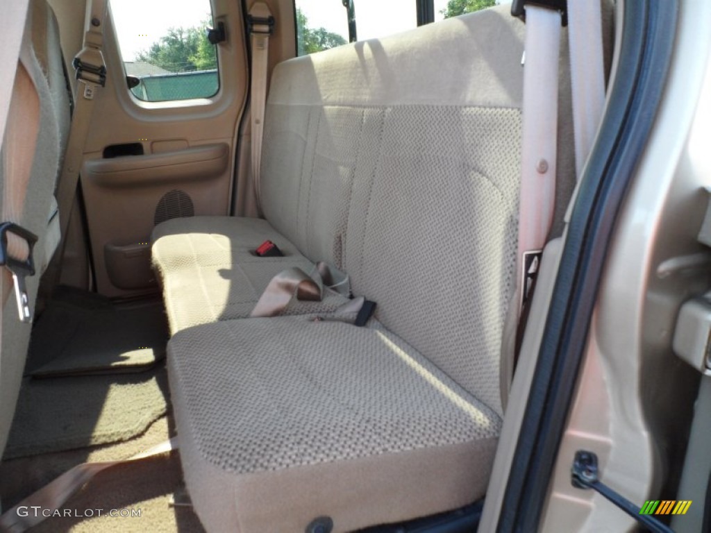 1999 F150 XLT Extended Cab - Harvest Gold Metallic / Medium Prairie Tan photo #36