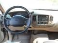 1999 Ford F150 Medium Prairie Tan Interior Dashboard Photo