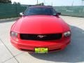 2007 Torch Red Ford Mustang V6 Deluxe Convertible  photo #8