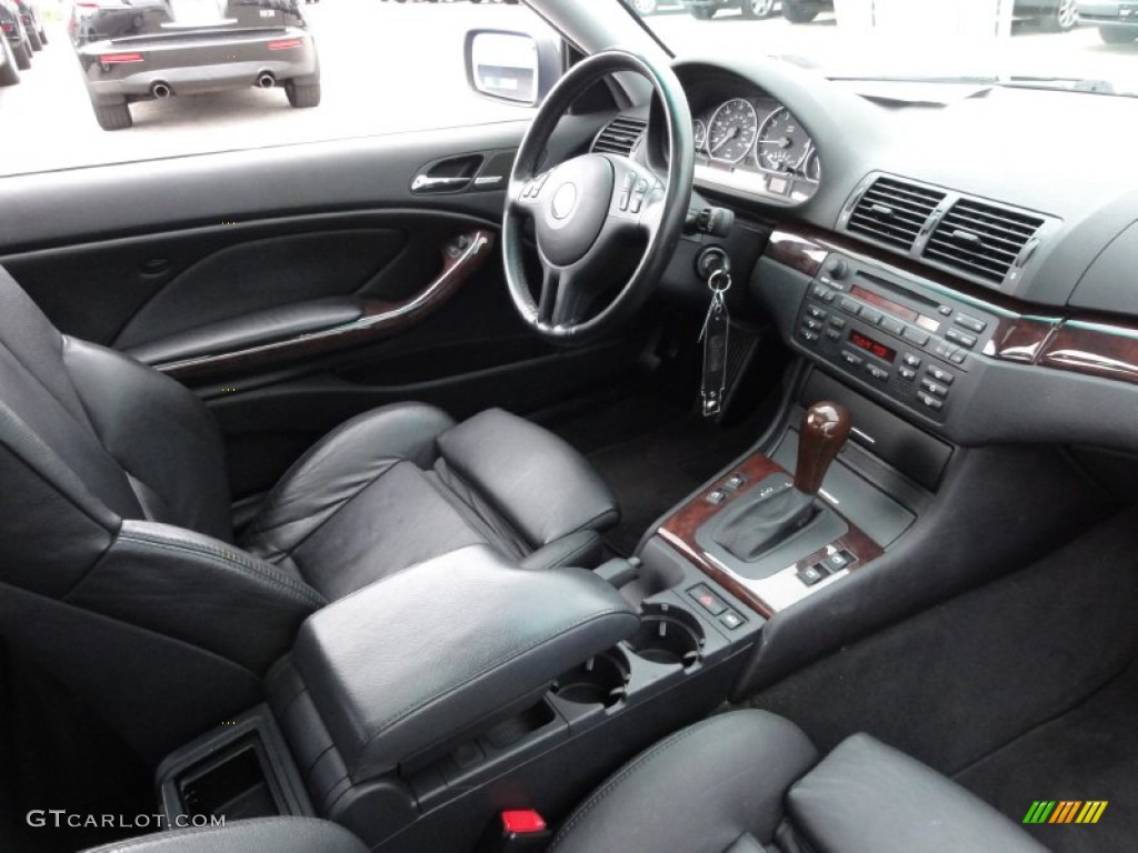 2004 3 Series 330i Coupe - Silver Grey Metallic / Black photo #19