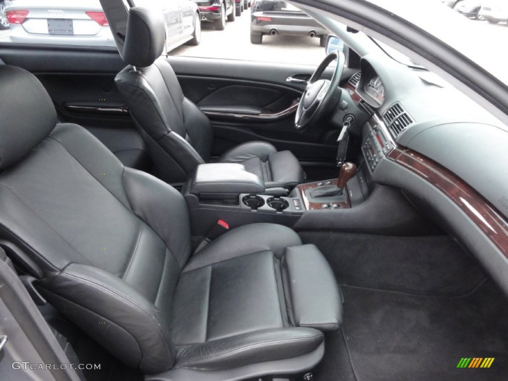 2004 3 Series 330i Coupe - Silver Grey Metallic / Black photo #20