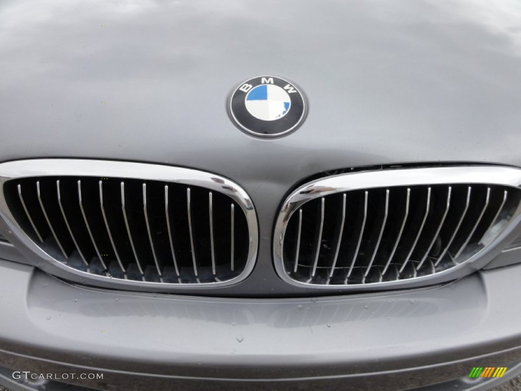 2004 3 Series 330i Coupe - Silver Grey Metallic / Black photo #30