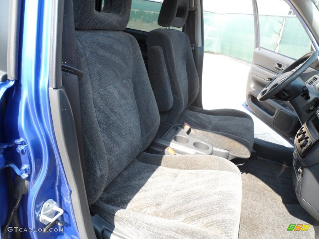 2001 CR-V LX - Electron Blue Metallic / Dark Gray photo #25