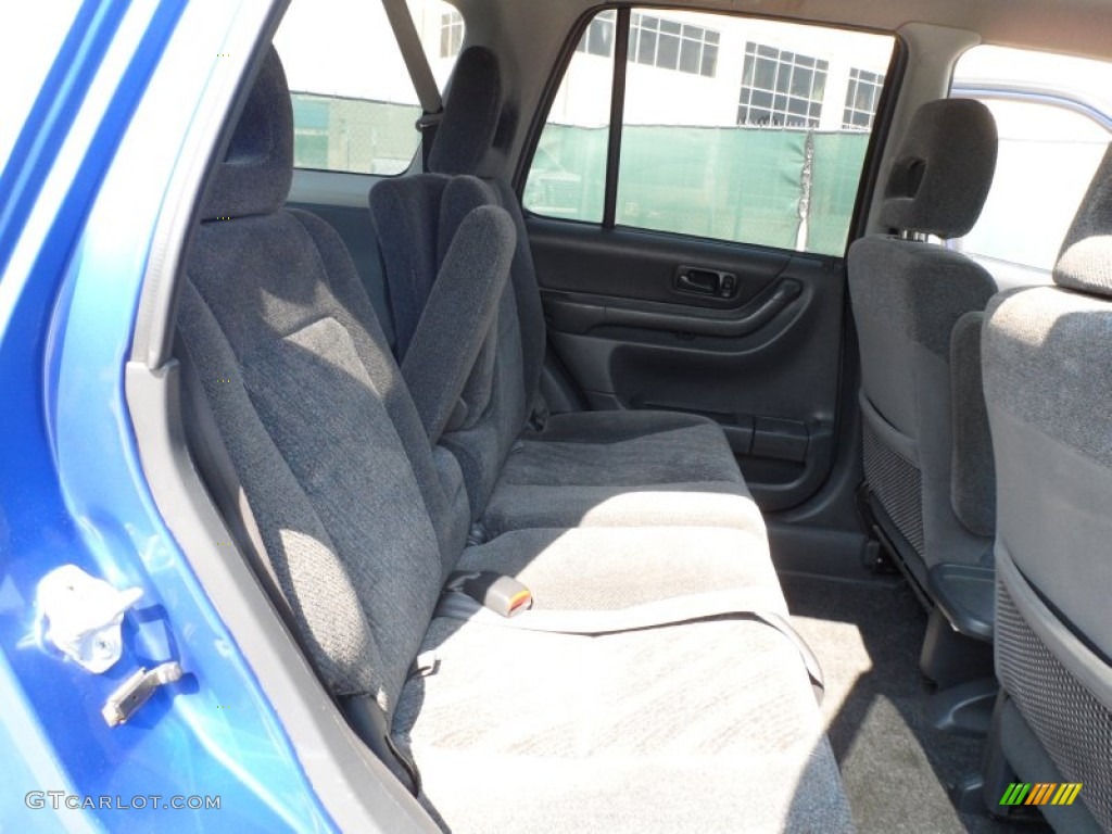 2001 CR-V LX - Electron Blue Metallic / Dark Gray photo #27