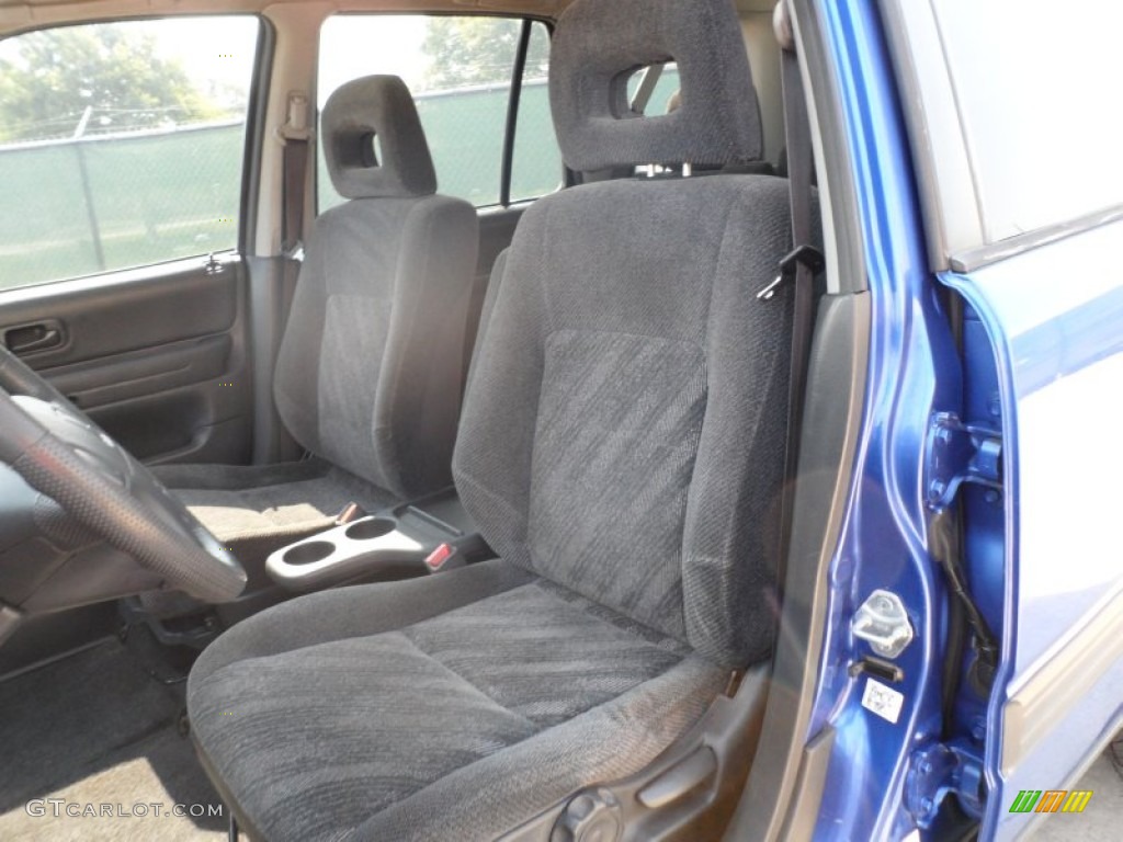 2001 CR-V LX - Electron Blue Metallic / Dark Gray photo #31