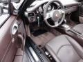 Cocoa Natural Leather Interior Photo for 2009 Porsche 911 #65536281