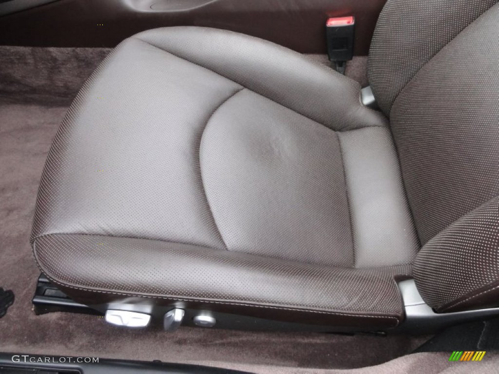 Cocoa Natural Leather Interior 2009 Porsche 911 Carrera S Cabriolet Photo #65536308