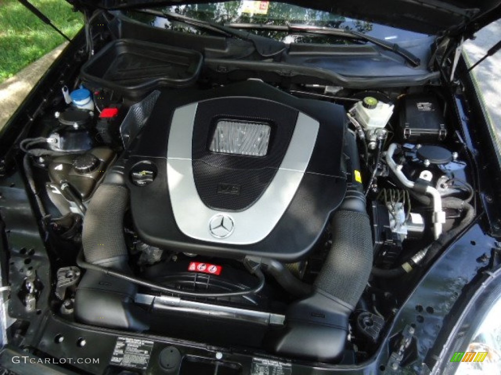 2007 Mercedes-Benz SLK 350 Roadster 3.5 Liter DOHC 24-Valve VVT V6 Engine Photo #65536371