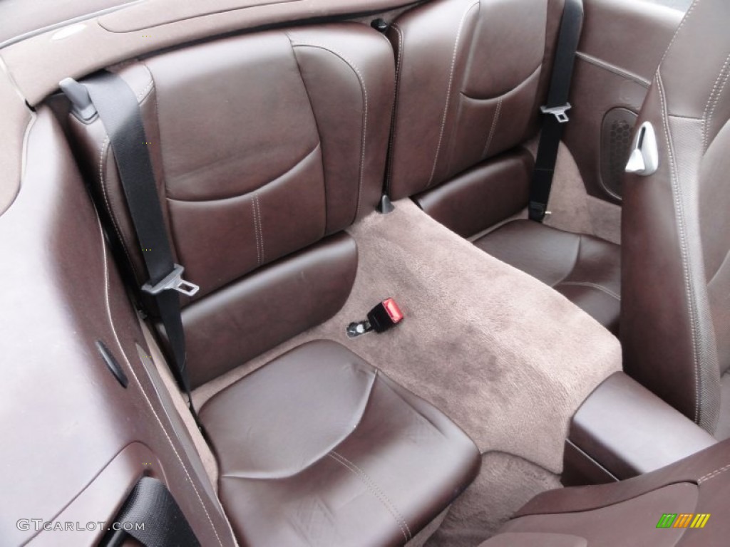 Cocoa Natural Leather Interior 2009 Porsche 911 Carrera S Cabriolet Photo #65536374