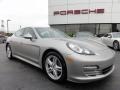 Front 3/4 View of 2011 Panamera 4