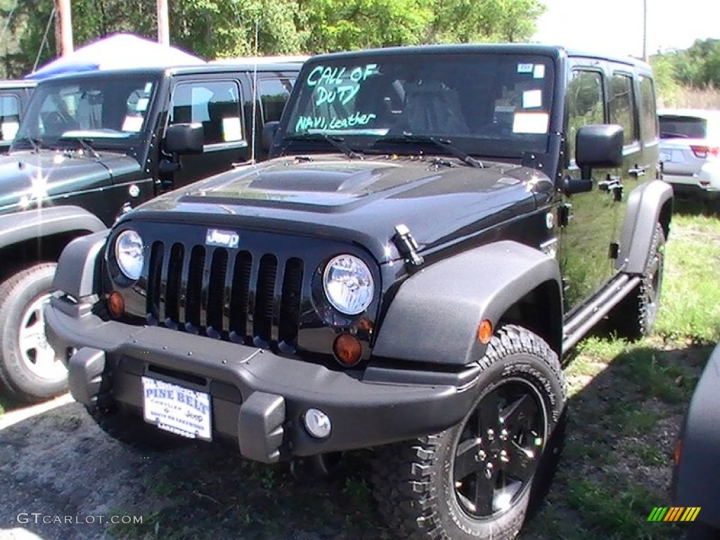 Black Jeep Wrangler Unlimited