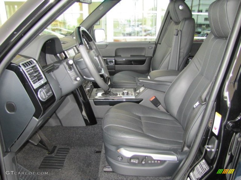 Jet Black/Jet Black Interior 2011 Land Rover Range Rover HSE Photo #65539215