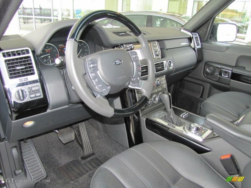 Jet Black/Jet Black Interior 2011 Land Rover Range Rover HSE Photo #65539353