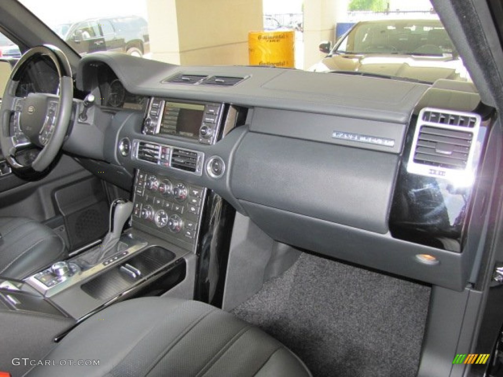 2011 Land Rover Range Rover HSE Jet Black/Jet Black Dashboard Photo #65539464