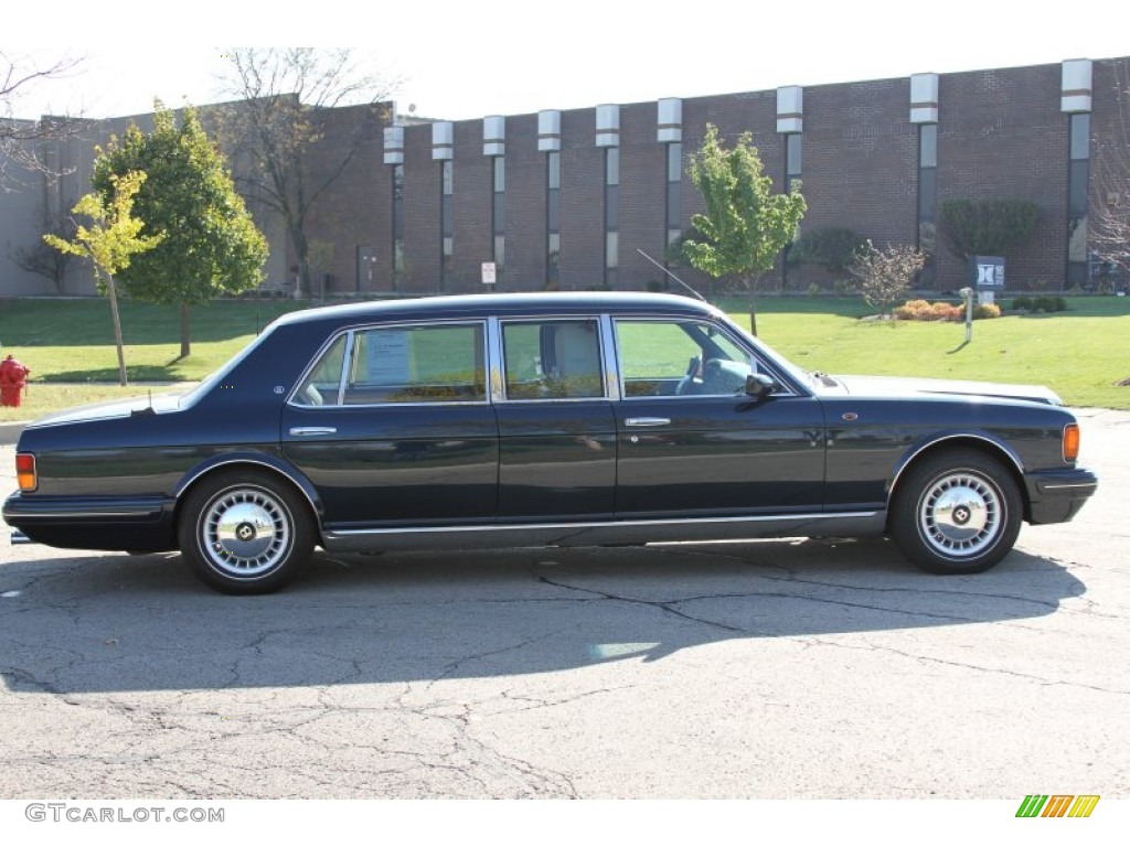 1999 Continental Mulliner Park Ward Limousine - Dark Sapphire Blue / Nautic Blue/Magnolia photo #6