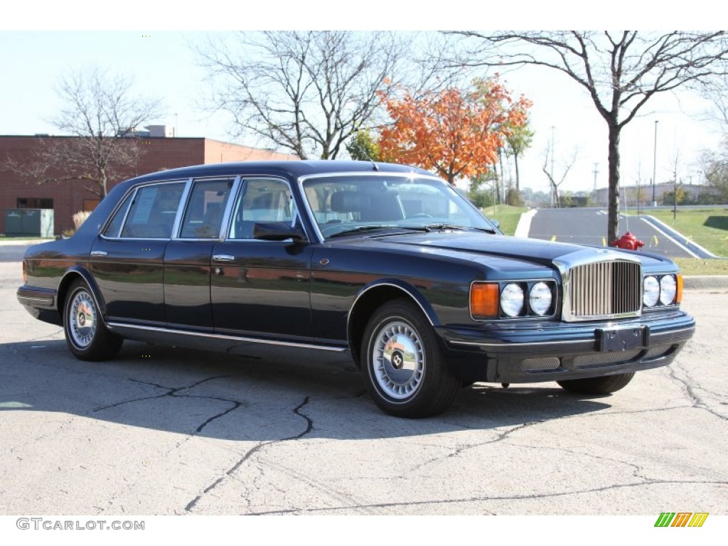 1999 Continental Mulliner Park Ward Limousine - Dark Sapphire Blue / Nautic Blue/Magnolia photo #7