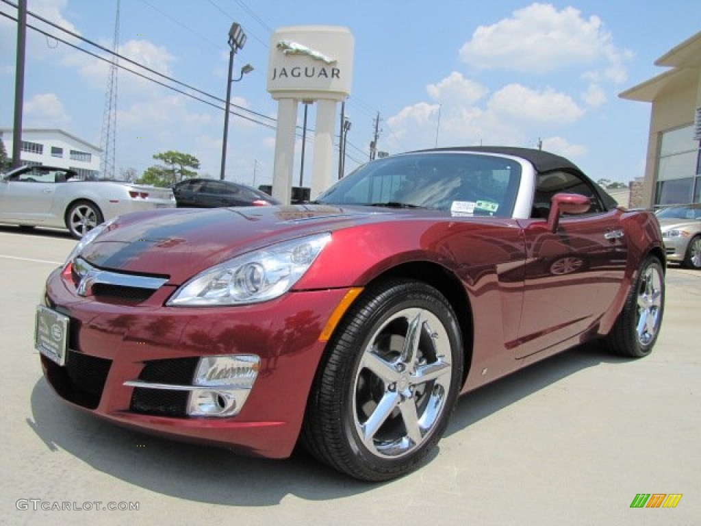 2009 Saturn Sky Ruby Red Special Edition Roadster Exterior Photos