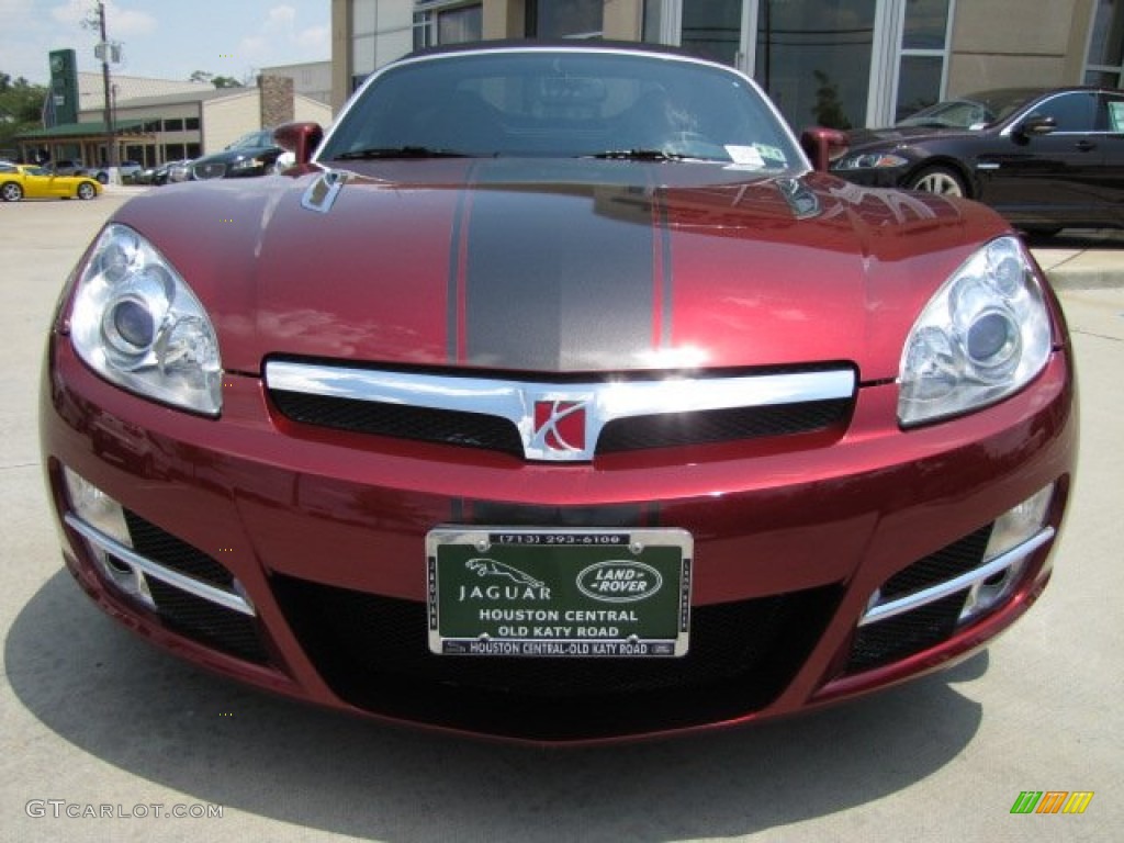 2009 Sky Ruby Red Special Edition Roadster - Ruby Red / Black photo #6