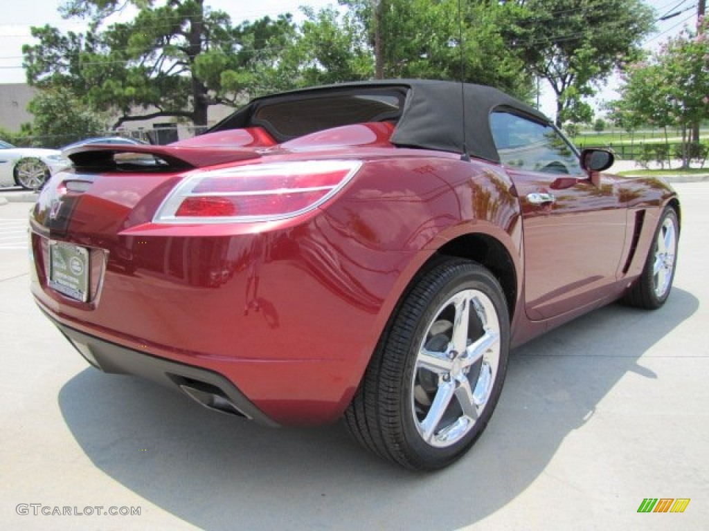 2009 Sky Ruby Red Special Edition Roadster - Ruby Red / Black photo #10