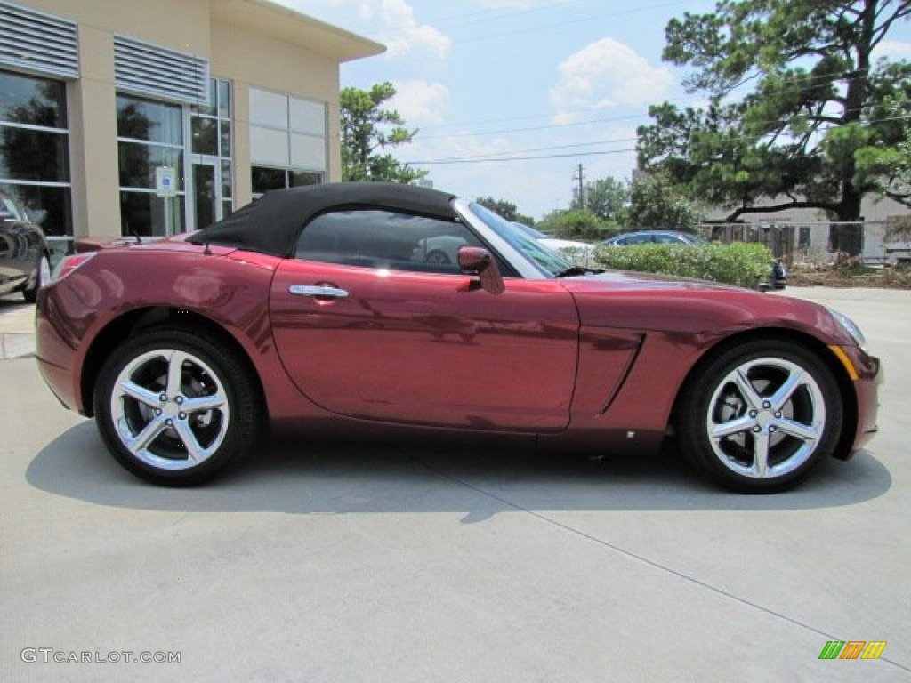 Ruby Red 2009 Saturn Sky Ruby Red Special Edition Roadster Exterior Photo #65540433