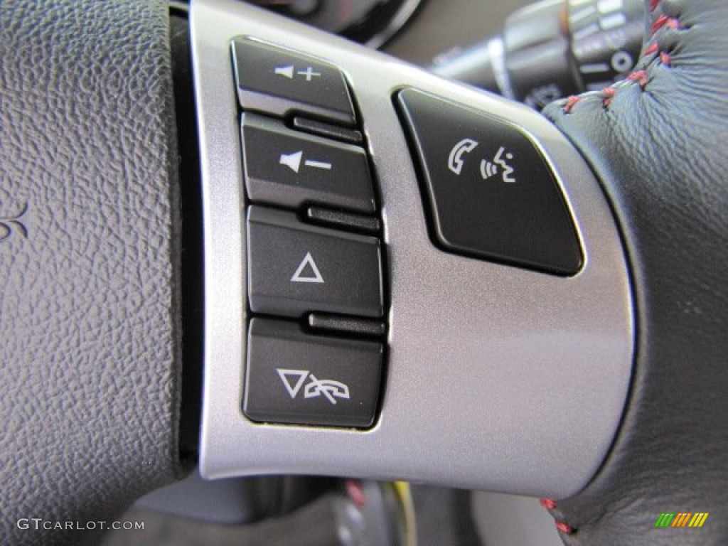 2009 Saturn Sky Ruby Red Special Edition Roadster Controls Photo #65540517