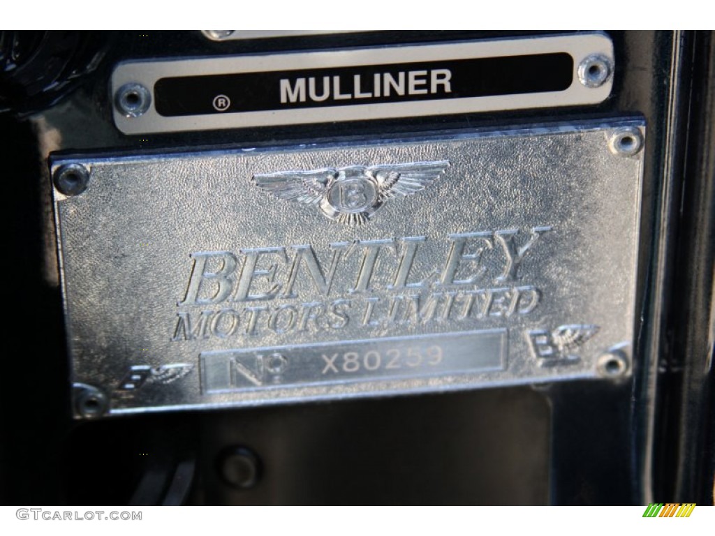 1999 Continental Mulliner Park Ward Limousine - Dark Sapphire Blue / Nautic Blue/Magnolia photo #35