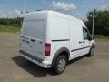 Frozen White 2012 Ford Transit Connect XLT Van Exterior