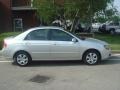 2009 Bright Silver Metallic Kia Spectra LX Sedan  photo #2