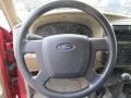 Medium Pebble Tan 2008 Ford Ranger XLT SuperCab 4x4 Steering Wheel