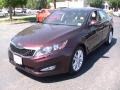 2012 Dark Cherry Kia Optima EX  photo #1