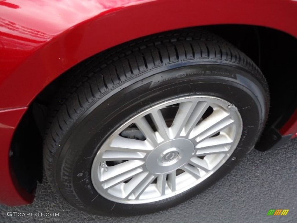 2008 Chrysler Sebring Touring Hardtop Convertible Wheel Photo #65541768