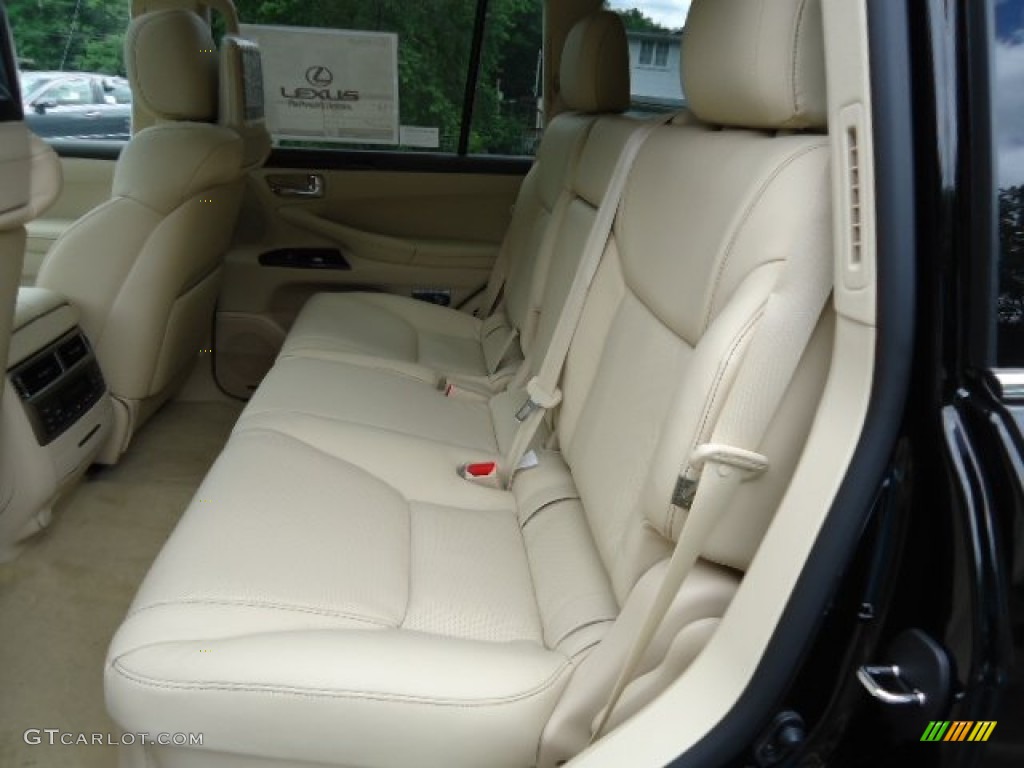 Parchment/Mahogany Accents Interior 2013 Lexus LX 570 Photo #65542503
