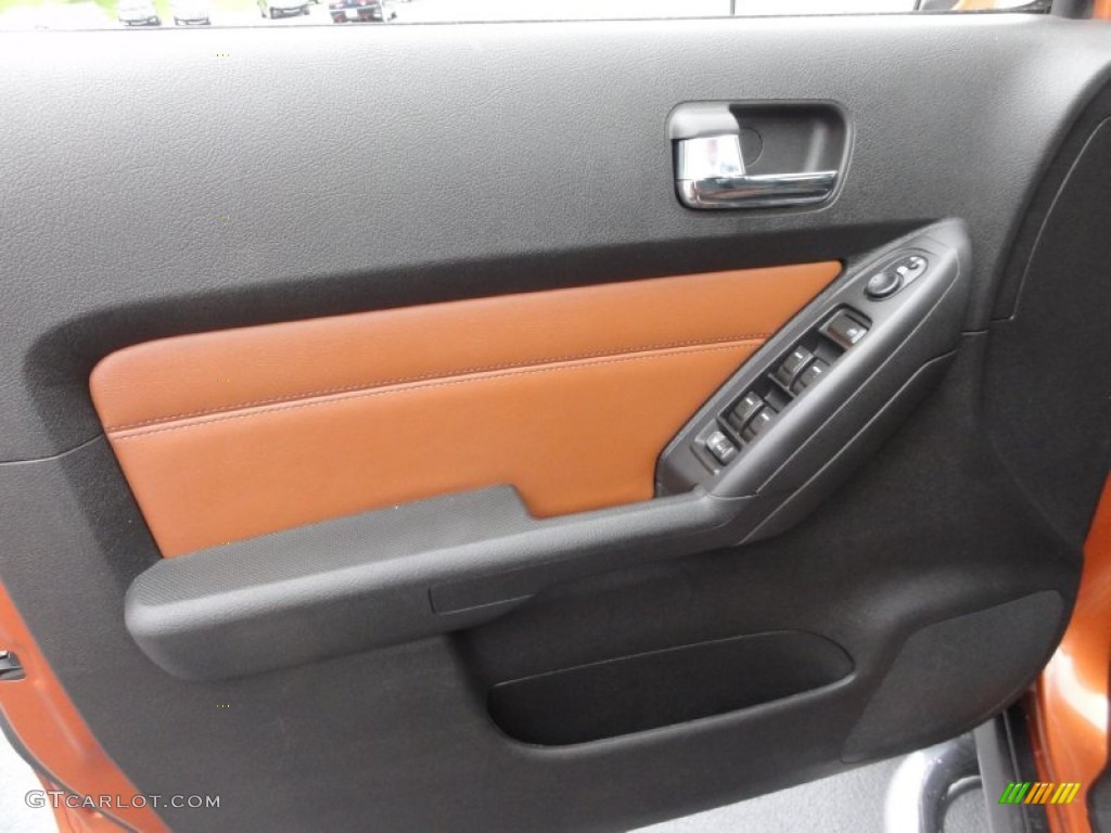 2007 Hummer H3 X Ebony Black/Morocco Door Panel Photo #65542818