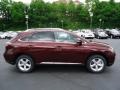 Claret Red Mica 2013 Lexus RX 350 AWD Exterior