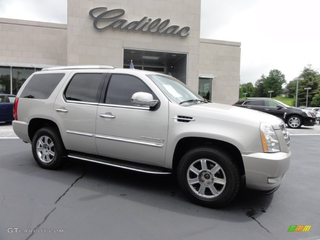 2007 Escalade AWD - Gold Mist / Ebony/Ebony photo #7