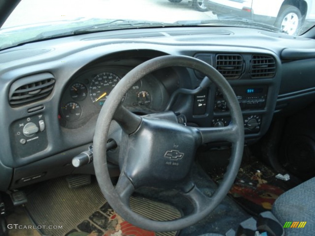 1999 S10 Regular Cab - Meadow Green Metallic / Graphite photo #8